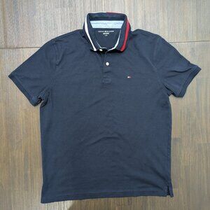 Tommy Hilfiger | Men's Large Navy Polo Shirt